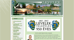 Desktop Screenshot of levelektelepules.hu