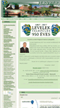 Mobile Screenshot of levelektelepules.hu