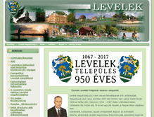 Tablet Screenshot of levelektelepules.hu